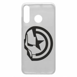Чехол для Huawei P30 Lite Iron Man and Captain America