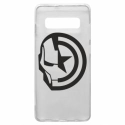 Чохол для Samsung S10+ Iron Man and Captain America - PrintSalon