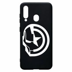 Чохол для Samsung A60 Iron Man and Captain America - PrintSalon