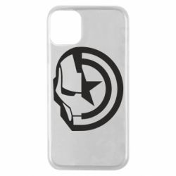 Чохол для iPhone 11 Pro Iron Man and Captain America - PrintSalon