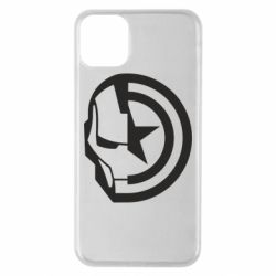 Чохол для iPhone 11 Pro Max Iron Man and Captain America - PrintSalon