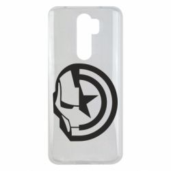 Чохол для Xiaomi Redmi Note 8 Pro Iron Man and Captain America
