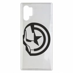 Чохол для Samsung Note 10 Plus Iron Man and Captain America