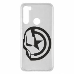 Чохол для Xiaomi Redmi Note 8 Iron Man and Captain America