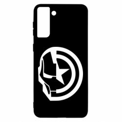 Чохол для Samsung S21 Ultra Iron Man and Captain America - PrintSalon