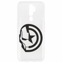 Чехол для Oppo A5/A9 2020 Iron Man and Captain America