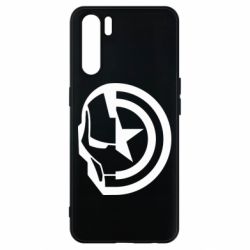Чохол для Oppo A91 / Reno3Iron Man and Captain America - PrintSalon