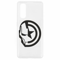 Чохол для Oppo Find X2Iron Man and Captain America - PrintSalon