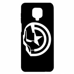 Чохол для Xiaomi Redmi Note 9S / 9Pro / 9Pro Max Iron Man and Captain America - PrintSalon