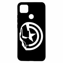 Чохол для Xiaomi Redmi 9c Iron Man and Captain America - PrintSalon