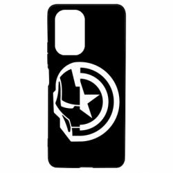 Чохол для Xiaomi Poco F3/K40 Iron Man and Captain America