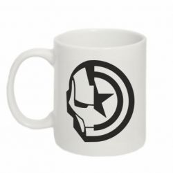 Чашка 320ml Iron Man and Captain America
