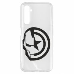 Чохол для Realme 6 Pro Iron Man and Captain America - PrintSalon