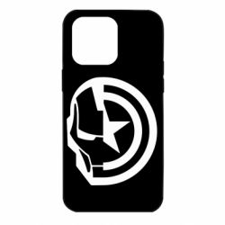 Чохол для iPhone 14 Pro Max Iron Man and Captain America - PrintSalon