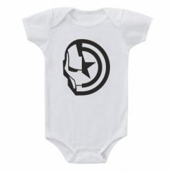 Дитячий бодік Iron Man and Captain America - PrintSalon