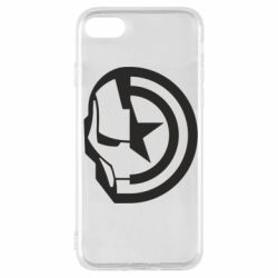 Чохол для iPhone 7 Iron Man and Captain America - PrintSalon