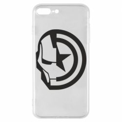 Чохол для iPhone 7 Plus Iron Man and Captain America - PrintSalon