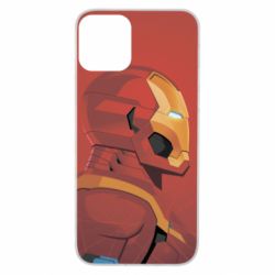 Чохол для iPhone 11 Iron Man and red background - PrintSalon