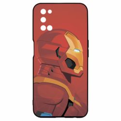 Чохол для Oppo A52 / A72 / A92Iron Man and red background - PrintSalon