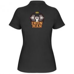 Жіноче поло Iron man and sports - PrintSalon