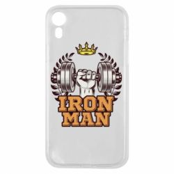 Чохол для iPhone XR Iron man and sports - PrintSalon