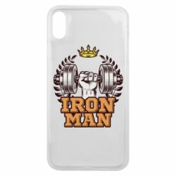 Чохол для iPhone Xs Max Iron man and sports - PrintSalon