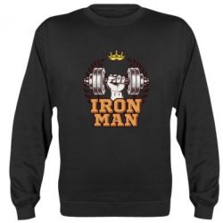 Світшот Iron man and sports - PrintSalon