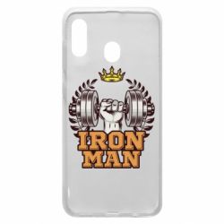 Чохол для Samsung A30 Iron man and sports - PrintSalon