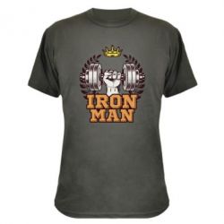 Камуфляжна футболка Iron man and sports - PrintSalon