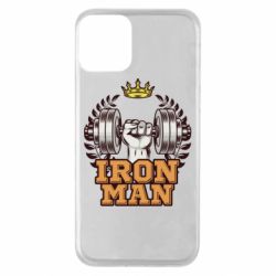 Чохол для iPhone 11 Iron man and sports - PrintSalon