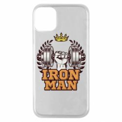 Чохол для iPhone 11 Pro Iron man and sports - PrintSalon