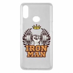 Чохол для Samsung A10s Iron man and sports - PrintSalon