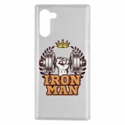 Чохол для Samsung Note 10 Iron man and sports - PrintSalon