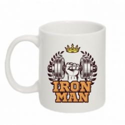 Чашка 320ml Iron man and sports - PrintSalon