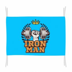 Прапор Iron man and sports - PrintSalon