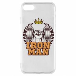 Чохол для iPhone SE 2020 Iron man and sports - PrintSalon