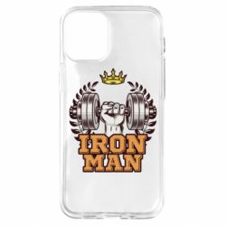 Чохол для iPhone 12 mini Iron man and sports - PrintSalon
