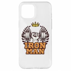 Чохол для iPhone 12 Pro Max Iron man and sports - PrintSalon