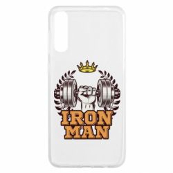 Чохол для Samsung A50 Iron man and sports - PrintSalon