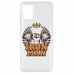 Чохол для Samsung A51 Iron man and sports - PrintSalon