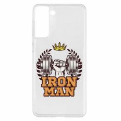 Чохол для Samsung S21+ Iron man and sports