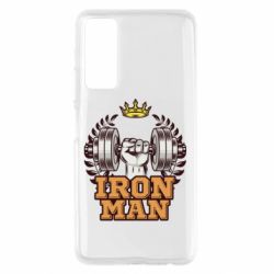Чохол для Huawei P Smart 2021 Iron man and sports - PrintSalon