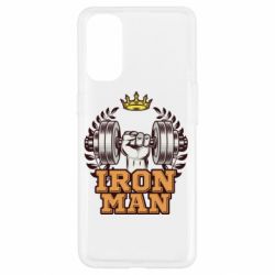 Чохол для Oppo Reno 4Iron man and sports - PrintSalon