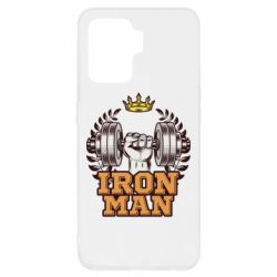 Чохол для Oppo Reno 5 Lite Iron man and sports - PrintSalon
