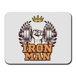 Килимок для миші Iron man and sports - PrintSalon