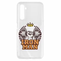 Чохол для Realme 6 Iron man and sports - PrintSalon