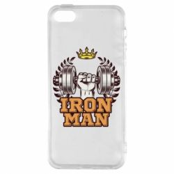 Чохол для iphone 5/5S/SE Iron man and sports - PrintSalon