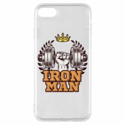 Чохол для iPhone 8 Iron man and sports - PrintSalon