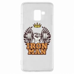 Чохол для Samsung A8+ 2018 Iron man and sports - PrintSalon