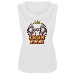Майка жіноча Iron man and sports - PrintSalon